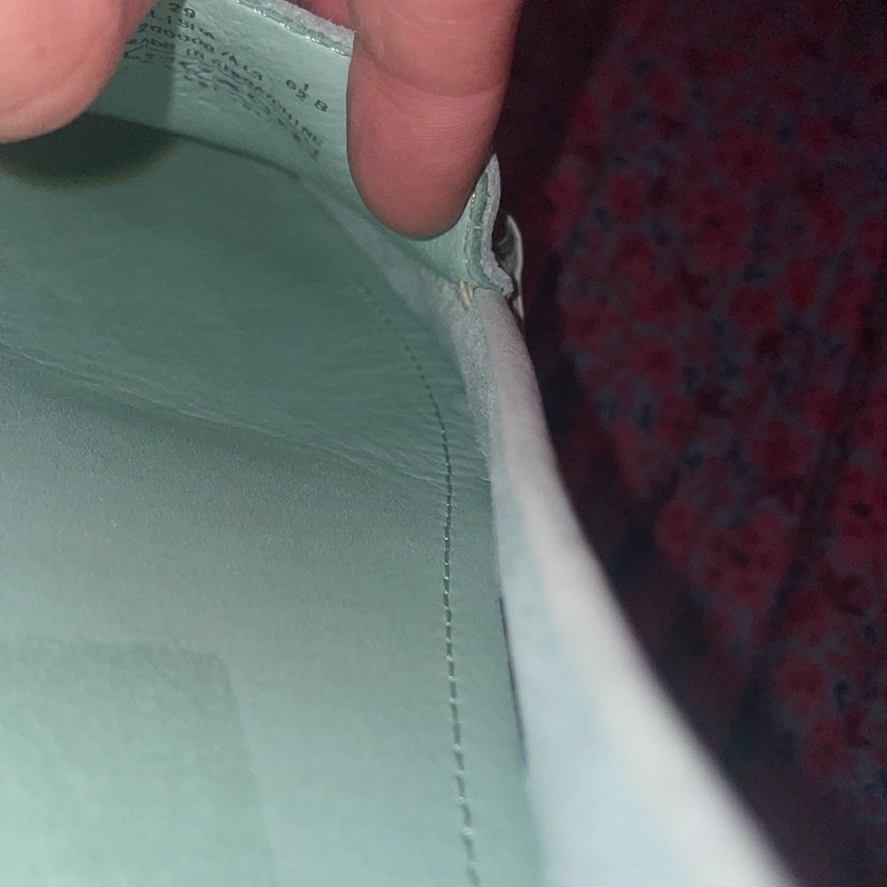 Coach Mint Leather Loafers - Picture 8 of 11
